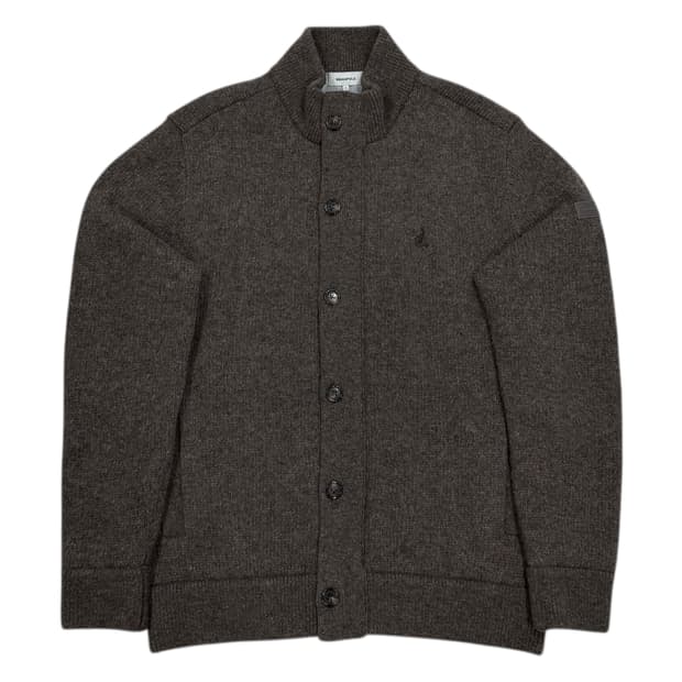 빈폴 방풍 안감 풀 니트 집업 애쉬 브라운 M 95