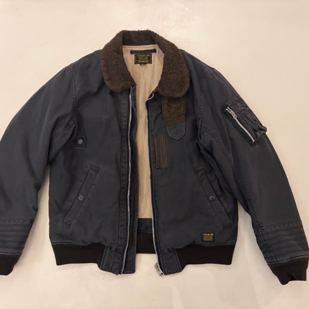 네이버후드 b15 자켓 / 블랙 / L사이즈