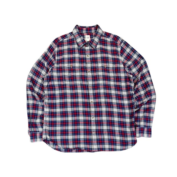 GAP 체크 셔츠 (XL)  