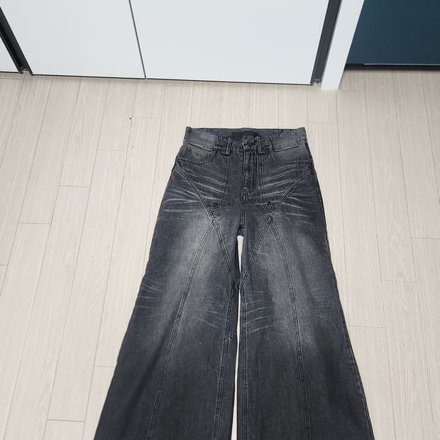 노페이스스튜디오 듄 배기 데님 S