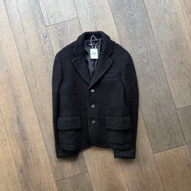 Sculpted Boucle Tailored Jacket