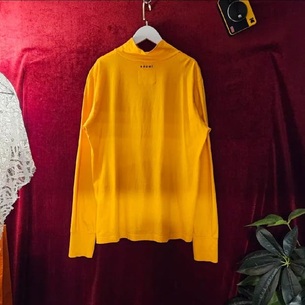 사카이 코튼 사카이로고 반목 긴팔티셔츠 3size