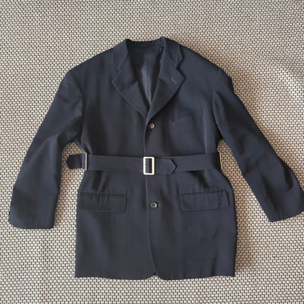 꼼데가르송 옴므플러스 오버사이즈 블레이저 80s (S)