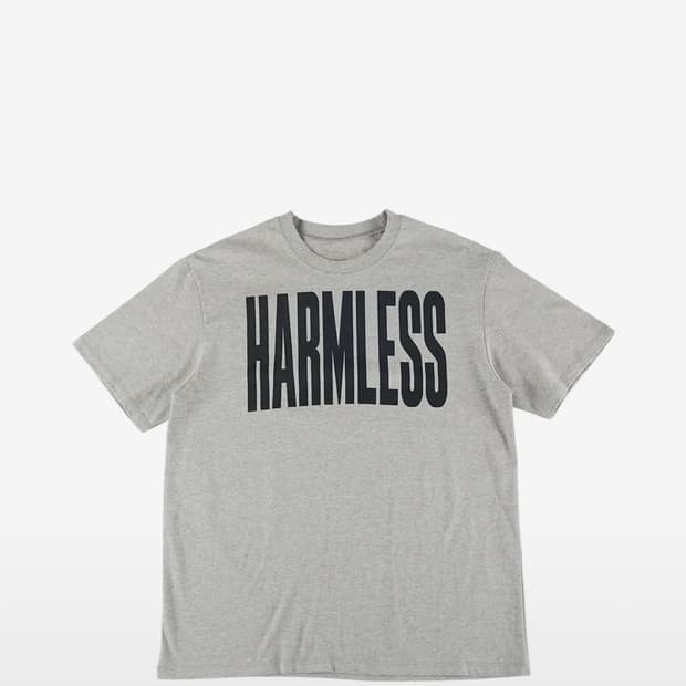 M->L 사이즈 교환Harmless T-Shirt Melange Grey