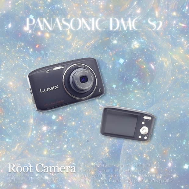 파나소닉 DMC-S2  베이비 블루 매트🌬️ 빈티지 디카 디지털카메라