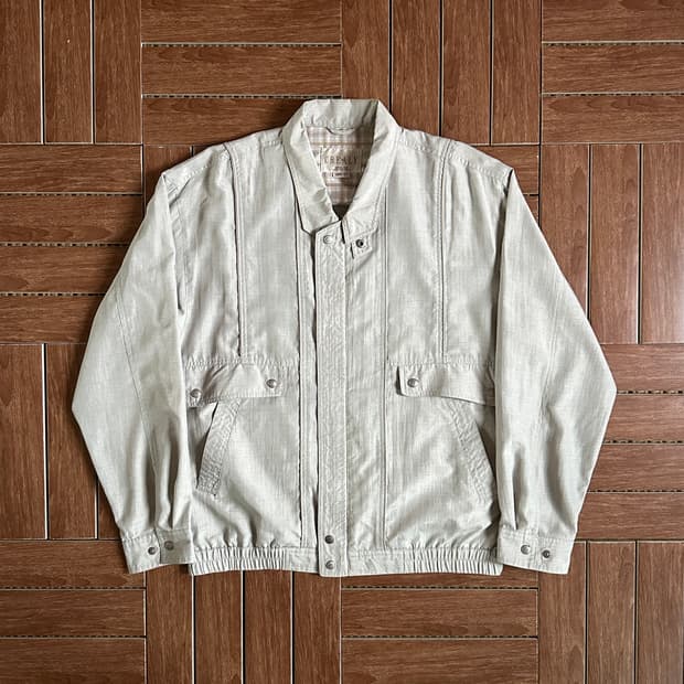 Crealy blouson bomber zip-up jacket
