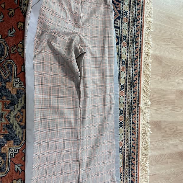 로켓 로켓런치 체크 슬랙스