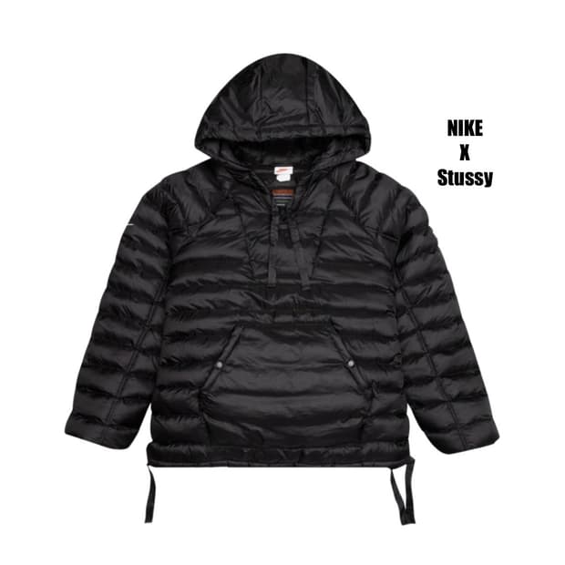 [L][105] 스투시 x 나이키 인슐레이티드 자켓 블랙 US/EU
