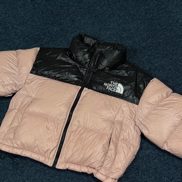 (W) 노스페이스 눕시 숏 자켓 파스텔/ 핑크