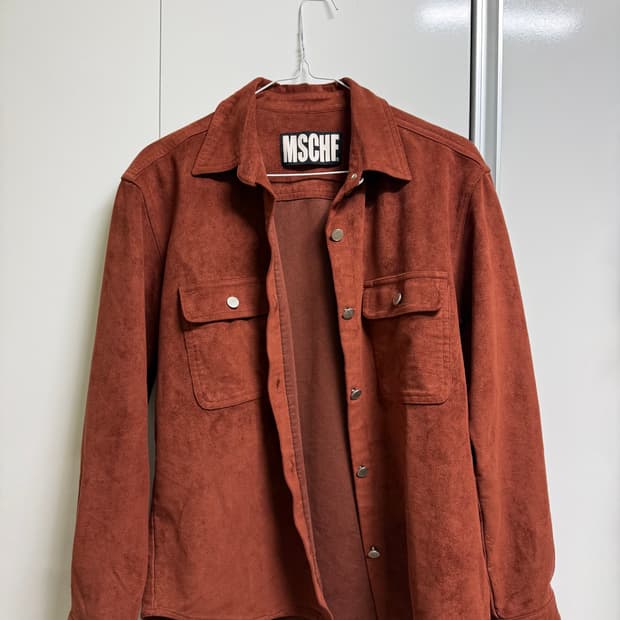 미스치프 스웨이드 셔츠