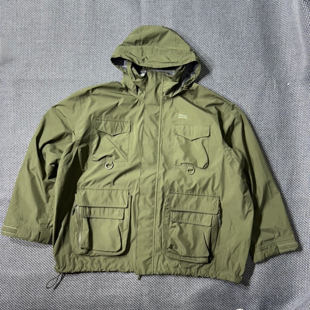 ABUGARICA X BEAMS 아웃도어자켓 올리브(L/OLD-8071)