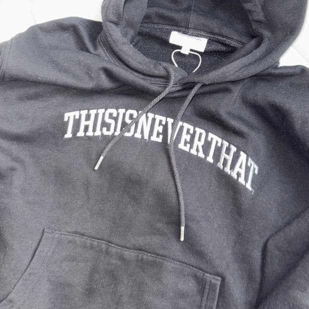 디네댓 기모 후드티