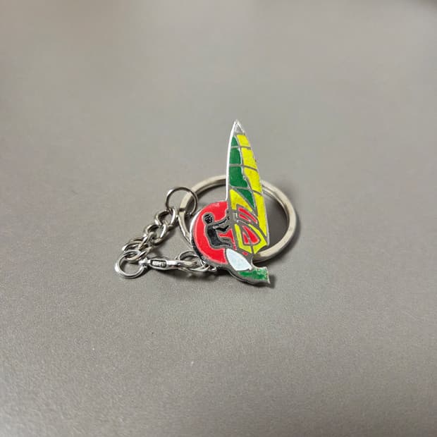 해외 빈티지 서핑 핀 커스텀 키링