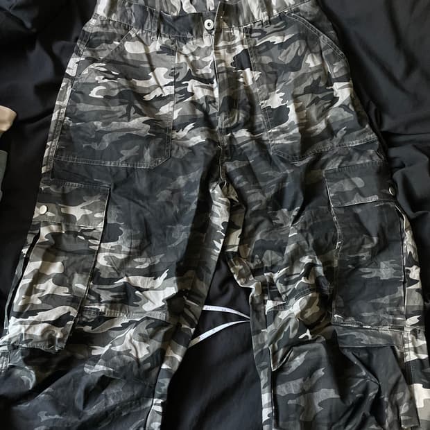 트릴리온 카모 카고 팬츠