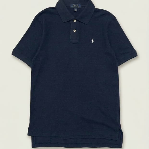 폴로 랄프로렌 네이비 반팔 카라티 s