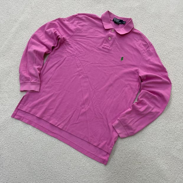 L 폴로랄프로렌 긴팔 카라 티셔츠 0319M