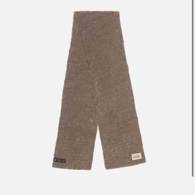 스투시stussy 알파카 울 머플러