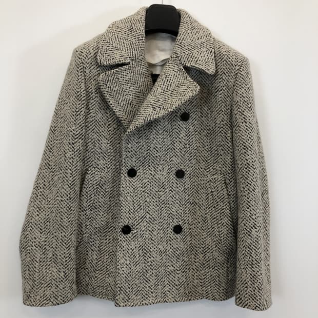 3.1 필립림 (국내판) 헤링본 울 피코트 91-79-165