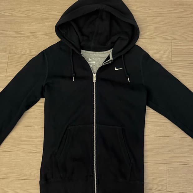 나이키 스우시 슬림핏 후드집업