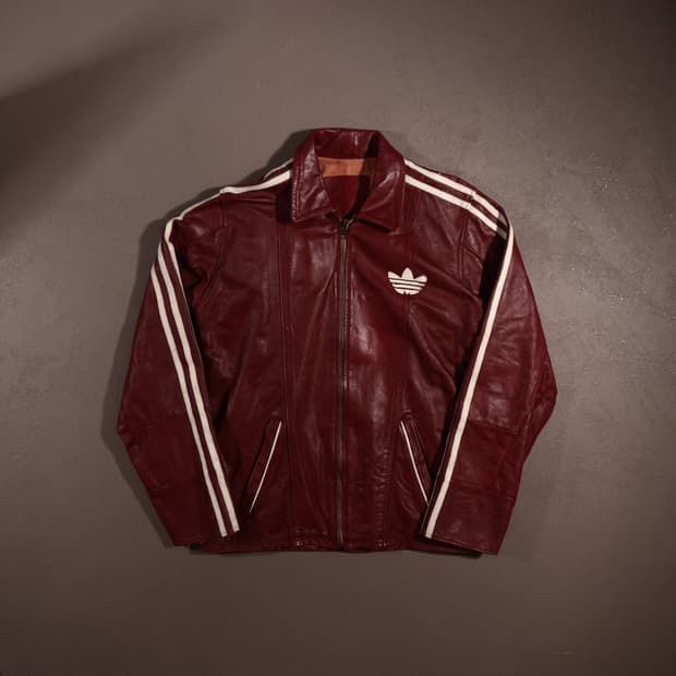 ADIDAS LEATHER JACKET