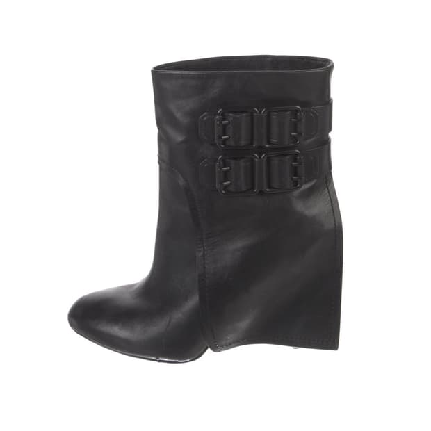 Vera Wang 베라왕 레더 앵클 부츠 250 새상품