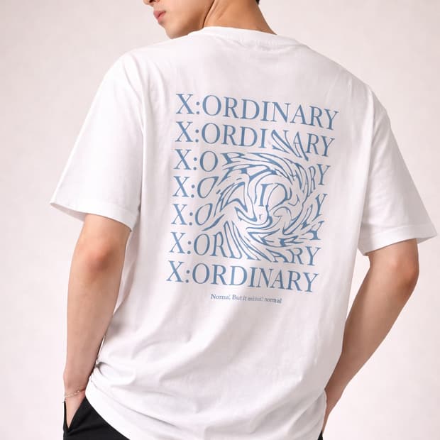 X:ORDINARY 티셔츠 52 새제품