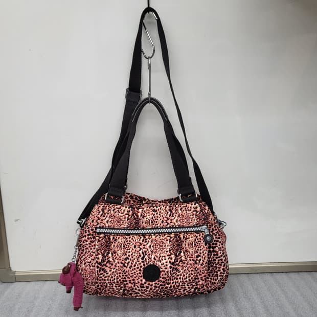 키플링정품 레오파드 패턴 토트백30x20cm