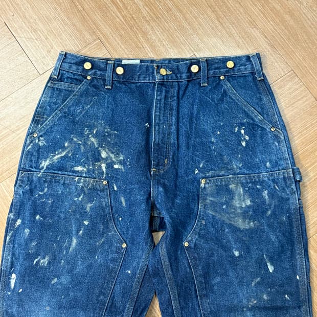 [36] 칼하트 더블니 데님 팬츠 USA