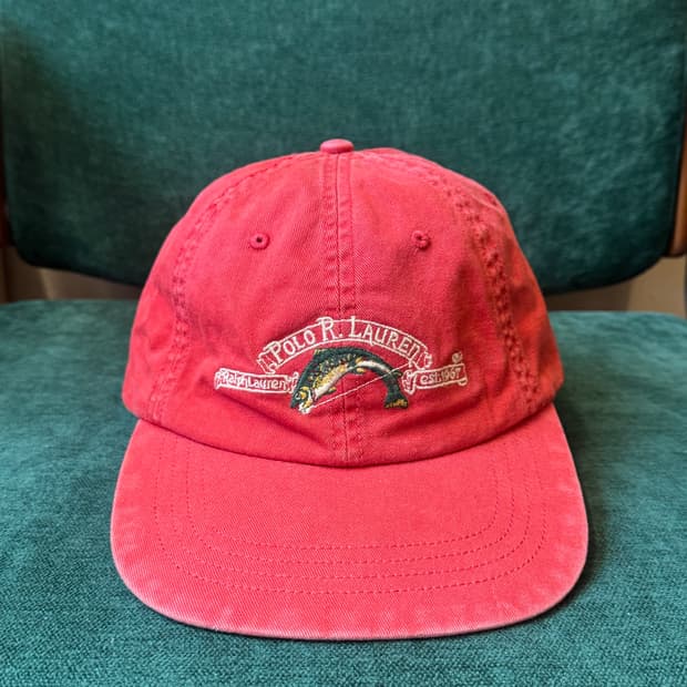 폴로 랄프로렌 스포츠맨 피쉬 볼캡