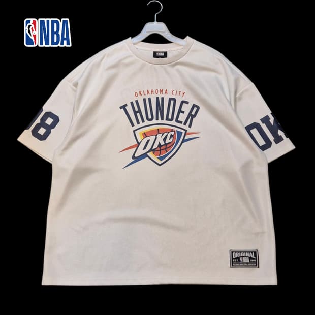 (XL)NBA 오버핏 반팔티셔츠 