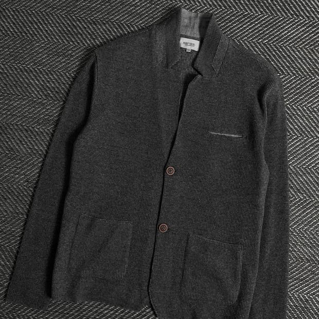 시리즈 로우 게이지 미니멀 가디건 y 2907