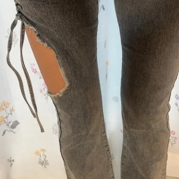 xs 연청 트임 바지