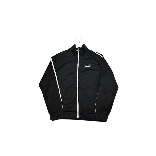 PUMA 푸마 져지 블랙 집업 XL사이즈