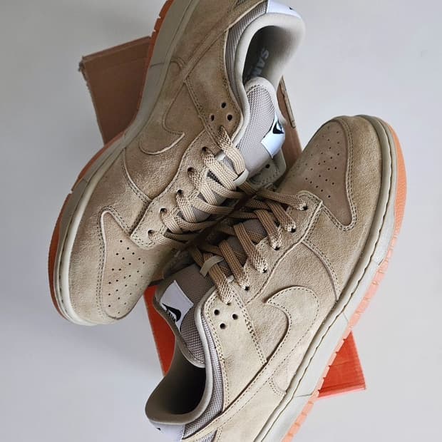 새상품)나이키 SB 덩크 로우 프로 B 파라슈트 베이지