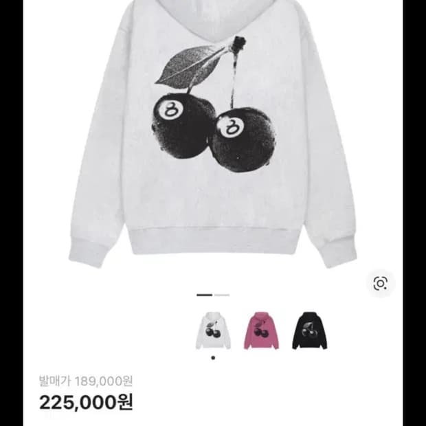 스투시 체리후드