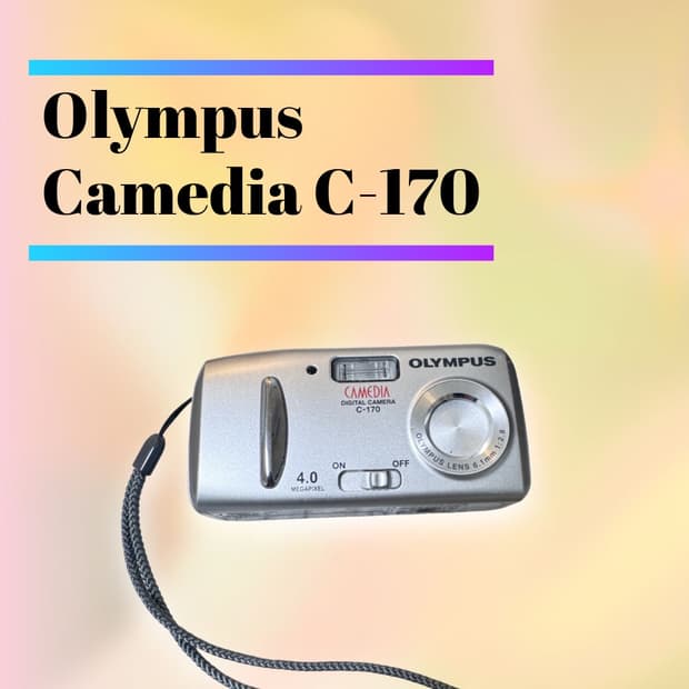 필름감성🎞️) 올림푸스 CAMEDIA C-170 