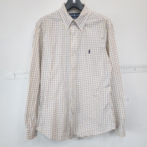 폴로 랄프로렌 체크 긴팔 셔츠