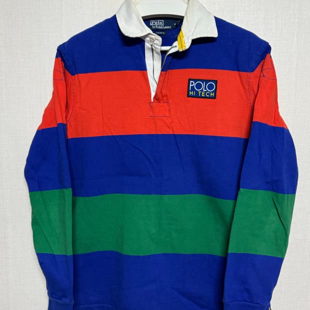 빈티지 폴로 하이텍 카라티