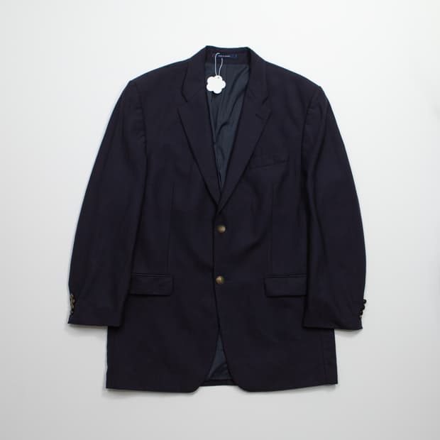 로렌 랄프로렌 실버 버튼 블레이저 캐나다 생산