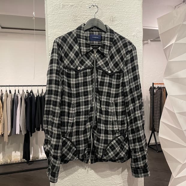 언더커버 축융 울 웨스턴 자켓