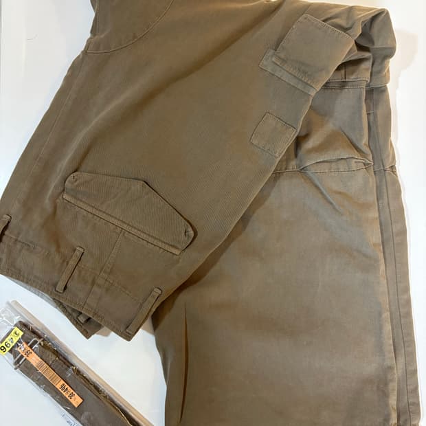 3) 폴리테루 벨티드 카고 베이지