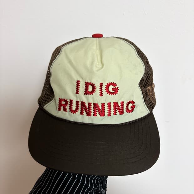 I dig running 모자