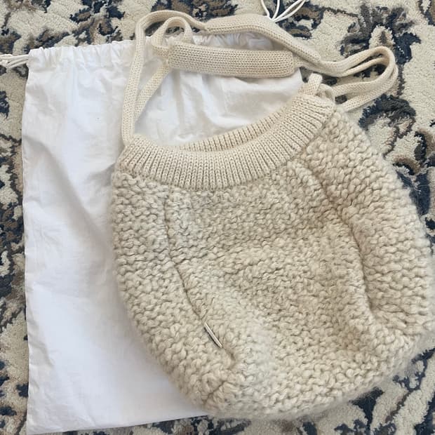 질샌더 뽀글이 백