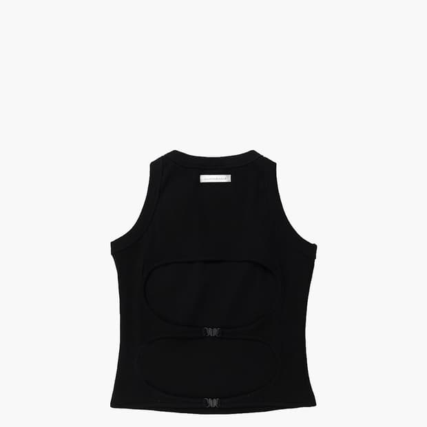 UNKNOWN BLUE back circle top S