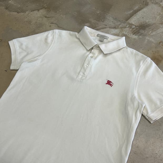 M 버버리 카라 반팔티