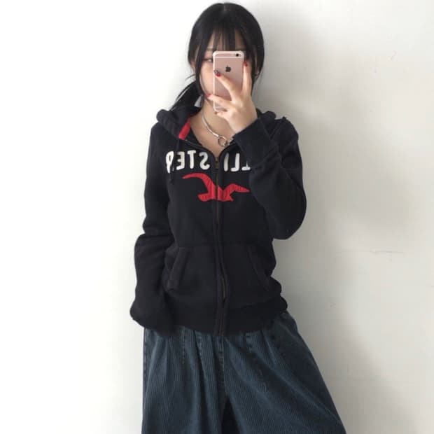 홀리스터 스펠 헤비 후드집업