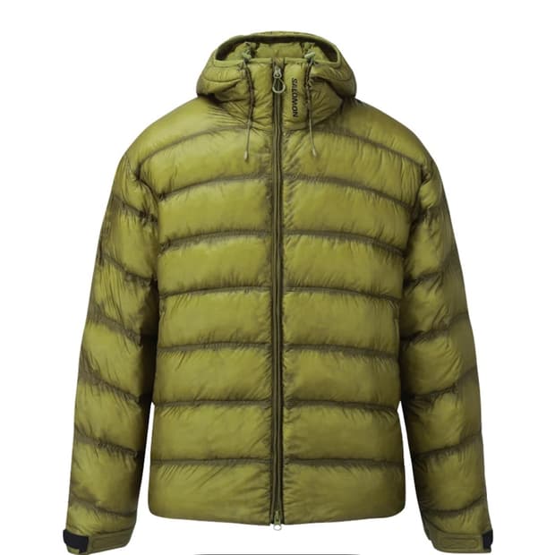 살로몬 UNI 크로스 인슐레이션 자켓 시드그린