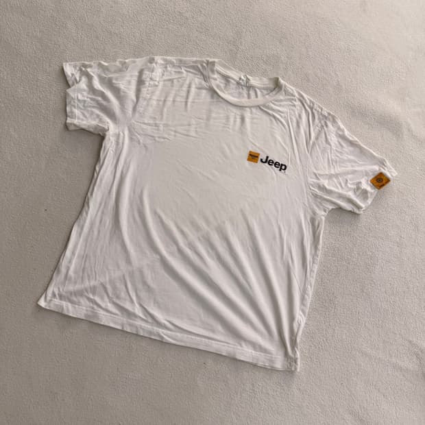XL 지프 스몰로고 반팔 티 0708T2