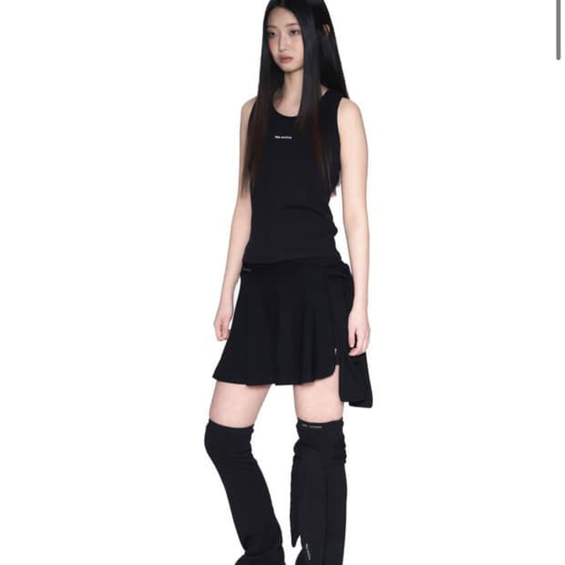 wsc 아카이브 레이어드 홀터넥 원피스