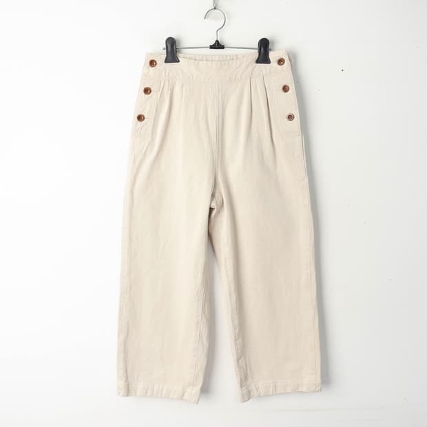 25/MHL 마가렛호웰 사이드버튼 와이드팬츠